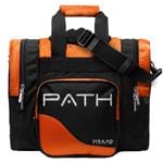 Path Single Deluxe Tote Black/Orange