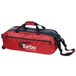 Pursuit Slim Triple Tote Red/Black