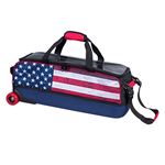 Fast Slim Triple Tote American Flag