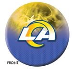 NFL Los Angeles Rams On Fire Ball