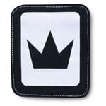 Printed Leather Shammy Black