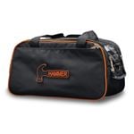 Premium Double Tote Black/Orange