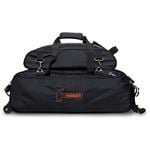 Premium Slim Triple Tote w/ Shoe Pouch Black