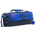 Dye-Sub Triple Tote Black Widow Blue