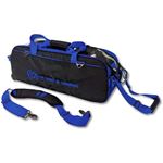 3 Ball Tote Roller Clear Top Black/Blue