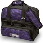 2 Ball Deluxe Tote Abstract Purple/Black