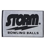 Woven Towel Black/Grey