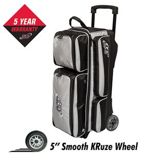Columbia 300 Icon Triple Roller Silver Bowling Bags FREE SHIPPING