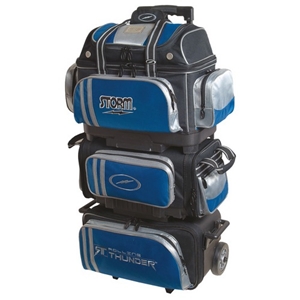 Storm Rolling Thunder 6 Ball Roller Royal/Black/Silver Bowling Bags ...