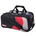 Pro Series Double Tote w/ Shoe Pocket Black/Red/Silver