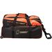 Triple Tote w/ Removable Pouch Black/Orange