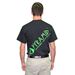 Black T-Shirt w/ Acid Lime Lettering
