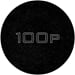 100P Black Sparkle