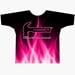 Pink Flames Dye-Sublimated Crew Neck