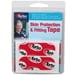 Driven To Bowl Logo Fitting Tape - Red Semi-Smooth Cotton #5 - 30pc. Individual Piece Pack