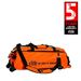 3 Ball Clear Top Tote Roller Orange