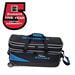 Team Brunswick Slim Triple Roller with Shoe Pocket Black/Cobalt