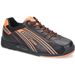 Mens Keith Black/Orange/Grey