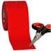 RockTape Kinesiology Tape - Solid Red Uncut Roll