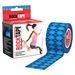 RockTape Kinesiology Tape - Solid Blue Argyle Uncut Roll