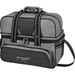2 Ball Deluxe Tote Black/Grey Plaid