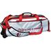 3 Ball Clear Top Tote Roller White/Red