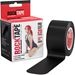 RockTape Kinesiology Tape - Solid Black PreCut Roll