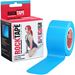 RockTape Kinesiology Tape - Solid Electric Blue PreCut Roll