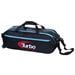 Pursuit Slim Triple Tote Black/Blue