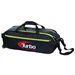 Pursuit Slim Triple Tote Black/Lime
