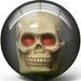 Clear Red Eye Skull Ball Ltd Ed Only 10 made