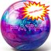 Path Pink/Blue/Teal  DRILLED READY TO BOWL