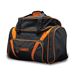 Premium Deluxe Double Tote Black/Orange