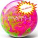Path Hot Pink/Lime Green DRILLED READY TO BOWL