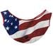 Dye-Sublimated See Saw American Flag NEW ITEM