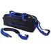 3 Ball Tote Roller Clear Top Black/Blue