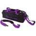 3 Ball Tote Roller Clear Top Black/Purple