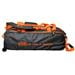 3 Ball Tote Roller Clear Top Black/Orange