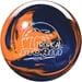 Tropical Storm Orange/Navy Pro Pin