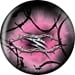 Barb Wire Pink Viz-A-Ball