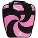 Pink/Black Spiral Single