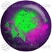 Purple/Green/Pink Grunge - bowlingball.com Exclusive