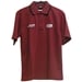 Men's VIP Shop Burgundy/Silver Polo