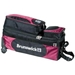Flash Slim Triple Tote Roller Black/Burgundy