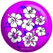 Flower Purple/Blue - bowlingball.com Exclusive