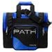 Path Single Deluxe Tote Black/Royal Blue