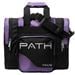 Path Single Deluxe Tote Black/Purple
