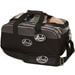 Deluxe Clear Double Tote Black/Silver